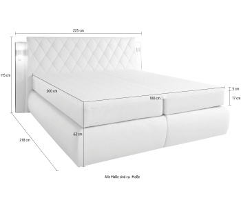 Boxspring 180x200 Amalfi