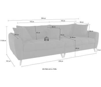 Bigsofa Blackburn Luxus thumbnail