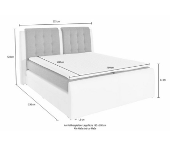 Boxspring 180x200 Rubene