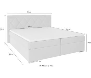 Boxspring 180x200 Alfie