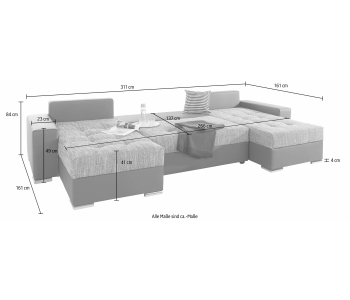 Wohnlandschaft Josy XL