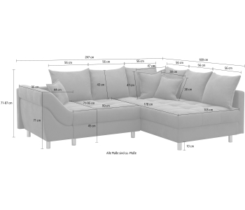 Ecksofas Innsbruck