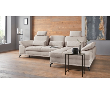 L-Form Ecksofas Costello thumbnail