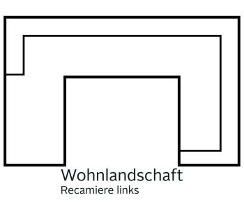 Wohnlandschaft Lotus Luxus