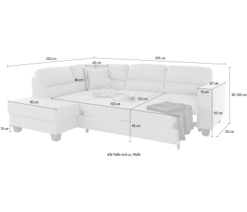 L-Form Ecksofas Chamber thumbnail