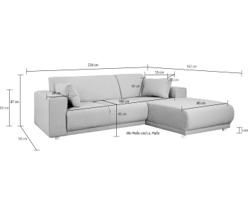 Ecksofas Bornholm