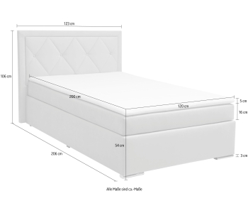 Boxspring 120x200 Alfie