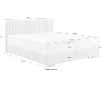 Boxspring 180x200 Thor