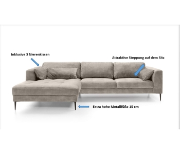 L-Form Ecksofas Luzi thumbnail