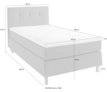 Boxspring 100x200 Flex thumbnail