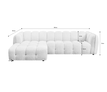 L-Form Ecksofas Ella thumbnail