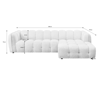 L-Form Ecksofas Ella thumbnail