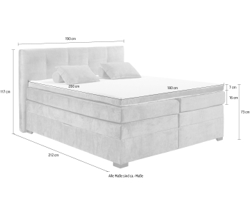Boxspring 180x200 Fanes thumbnail