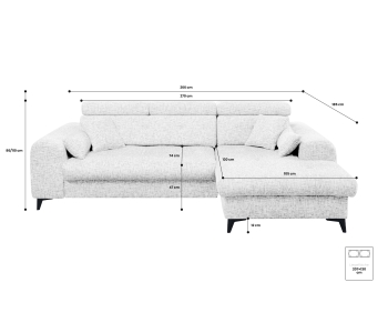 Ecksofas Eletra thumbnail