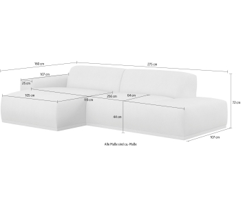 L-Form Ecksofas Braga thumbnail