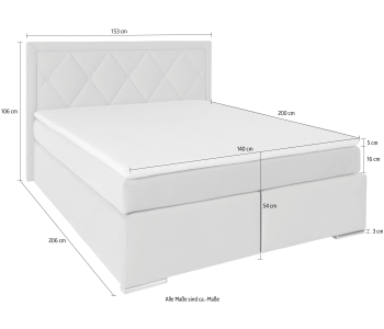 Boxspring 140x200 Alfie