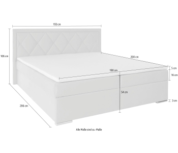 Boxspring 180x200 Alfie