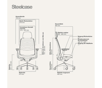 Stühle Steelcase Series 2