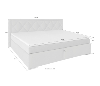 Boxspring 180x200 Alfie