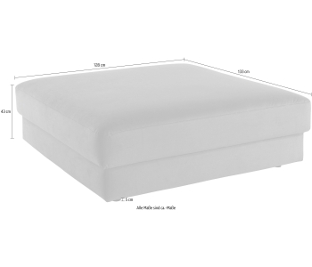 L-Form Ecksofas Bloomfield thumbnail