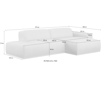 L-Form Ecksofas Braga thumbnail