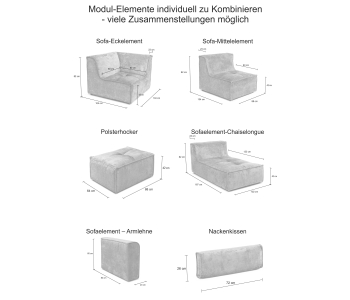 Ecksofas RAUM thumbnail