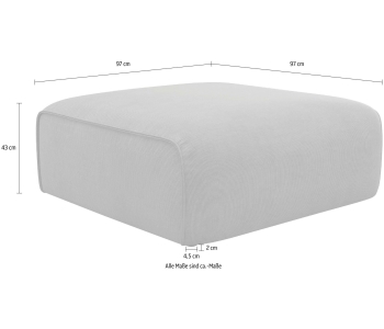 L-Form Ecksofas Merid thumbnail