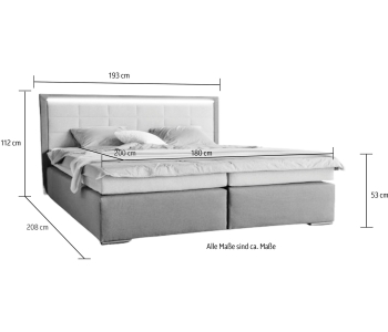 Boxspring 180x200 Athena thumbnail