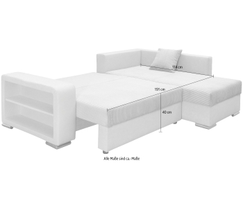 L-Form Ecksofas John thumbnail