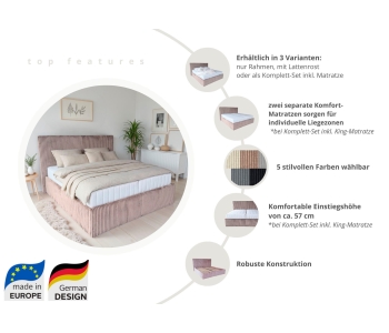 Boxspring 180x200 Avvra thumbnail