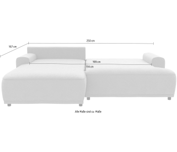 L-Form Ecksofas Fordon thumbnail