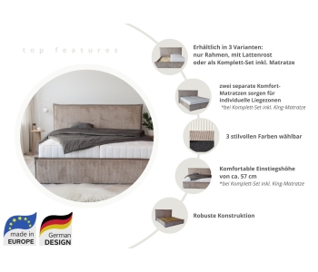 Boxspring 180x200 Marla thumbnail