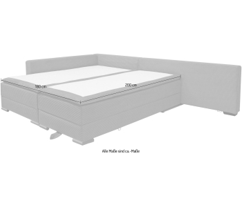 L-Form Ecksofas Night & Day thumbnail