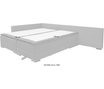 L-Form Ecksofas Night & Day thumbnail