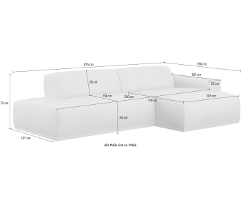 L-Form Ecksofas Braga thumbnail