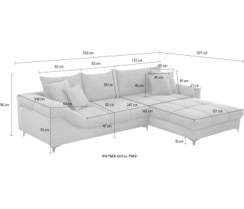 L-Form Ecksofas Ronaldo thumbnail