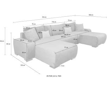 U Wohnlandschaft Paola thumbnail