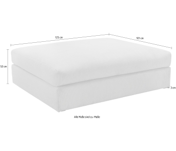 L-Form Ecksofas Soft&Cosy XXL thumbnail