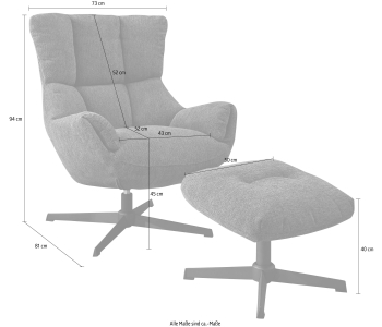 Sessel Melania thumbnail