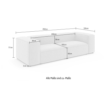 Bigsofa XL HAILY thumbnail