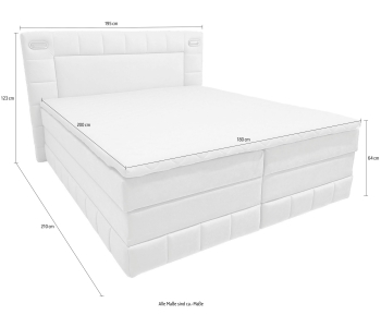 Boxspring 180x200 PHILLIPA thumbnail