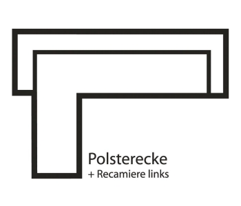 L-Form Ecksofas Bille thumbnail