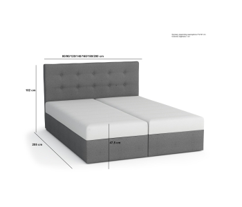Boxspring 140x200 Fado 2 thumbnail
