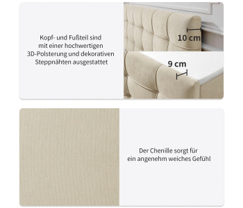 Boxspring 180x200 Lilienne thumbnail