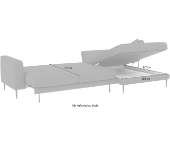 L-Form Ecksofas Luzi thumbnail