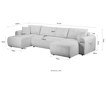 U Wohnlandschaft JONAA thumbnail