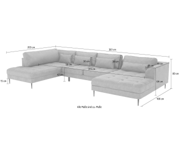 U Wohnlandschaft Luzi thumbnail