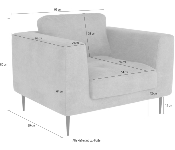 L-Form Ecksofas Luzi thumbnail