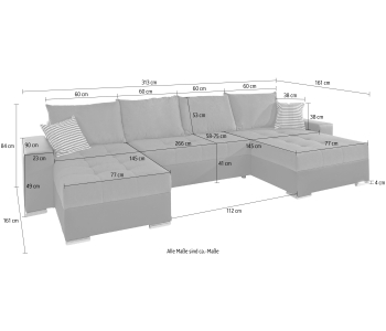 U Wohnlandschaft Josy XL thumbnail