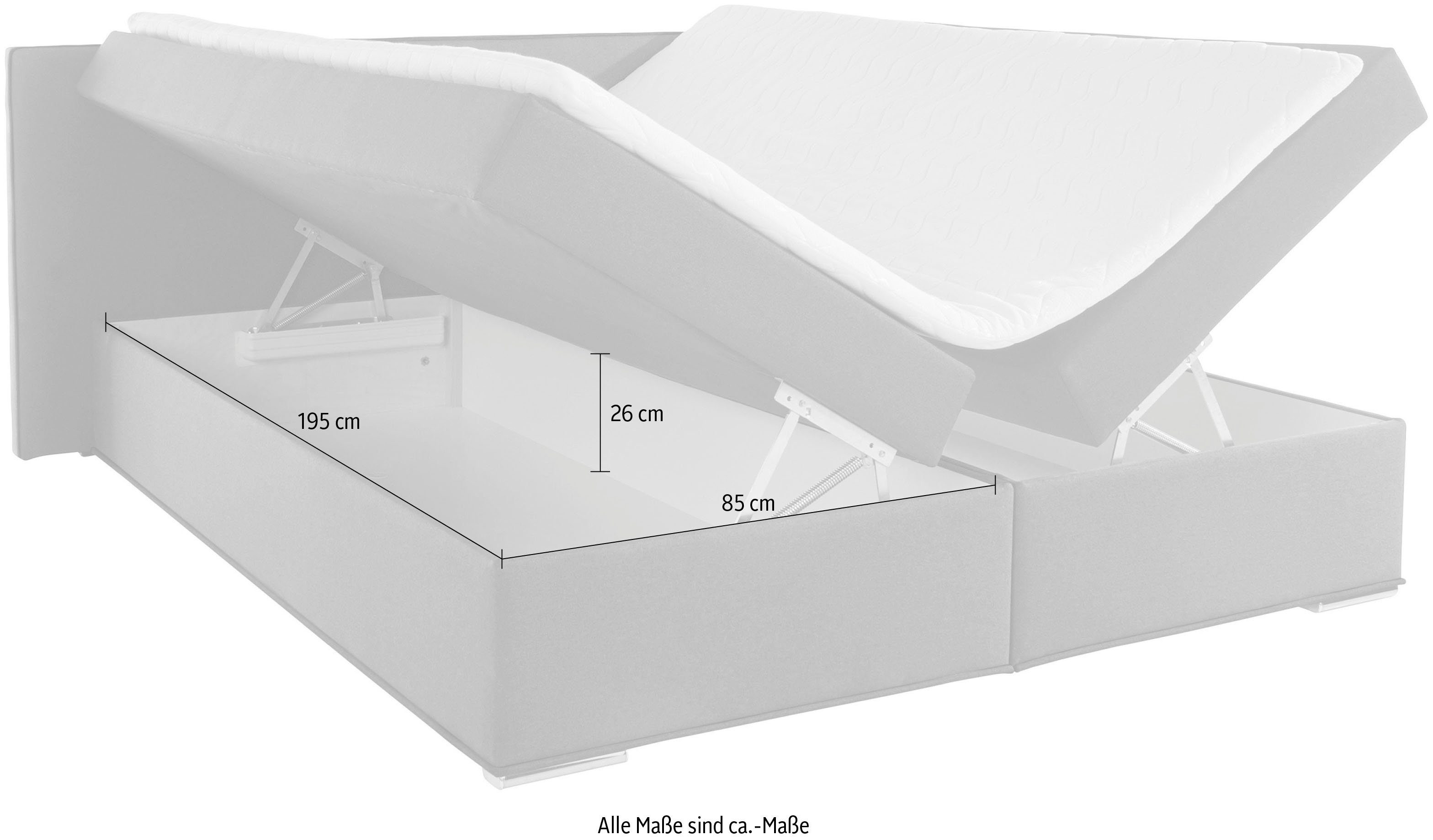 Boxspring 180x200 Kreta - Image 14